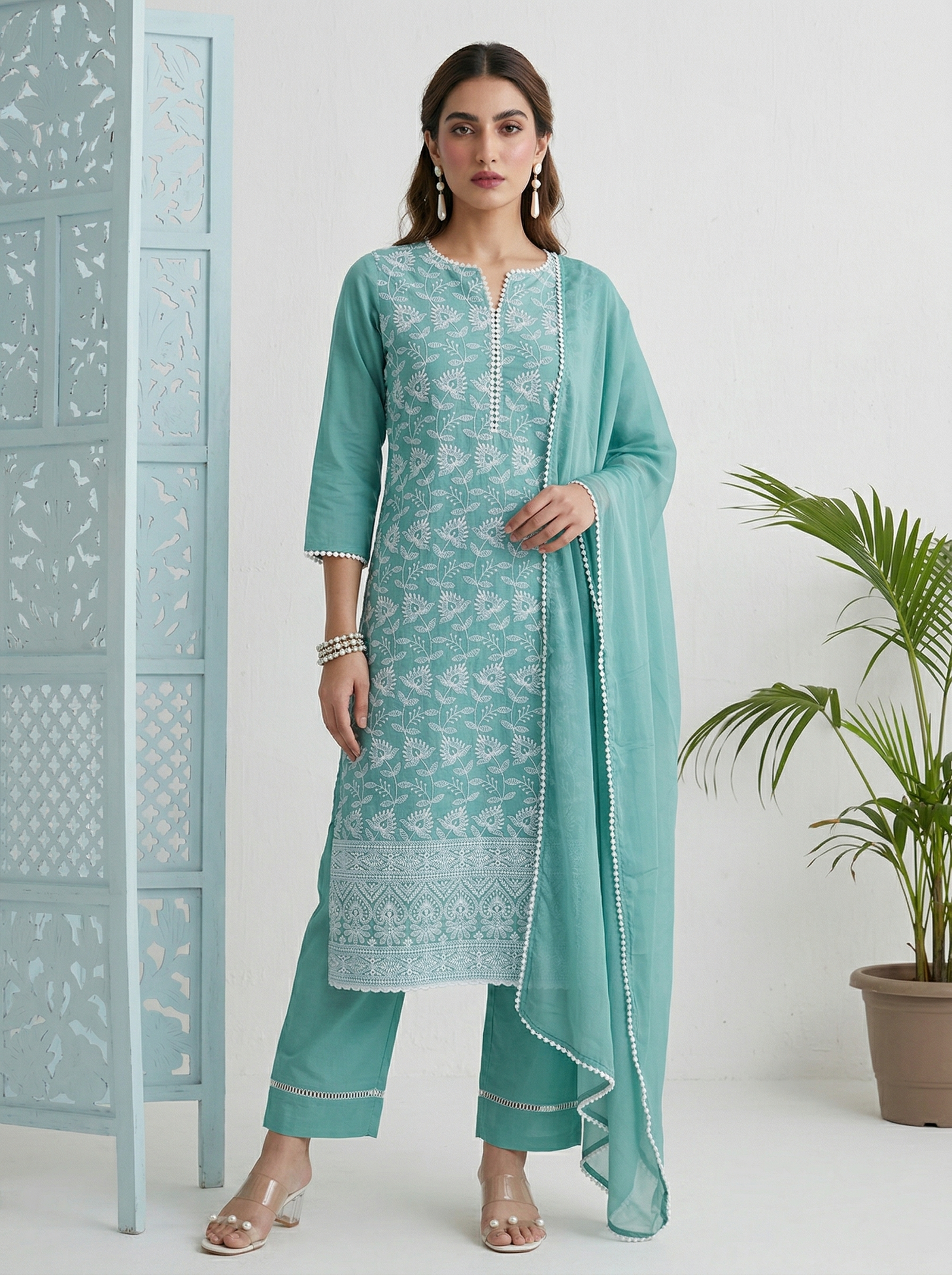 sky-blue-pure-cotton-schiffli-embroidered-straight-kurta-set-with-cotton-pants-inner-najmin-chiffon-dupatta