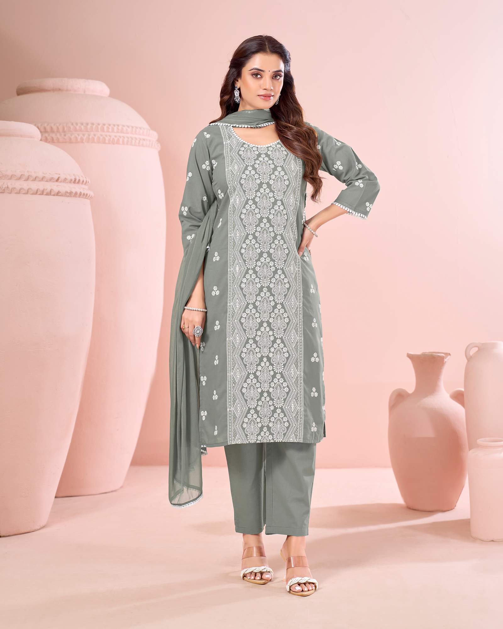 grey-pure-cotton-schiffli-embroidered-straight-kurta-set-with-cotton-pants-inner-najmin-chiffon-dupatta