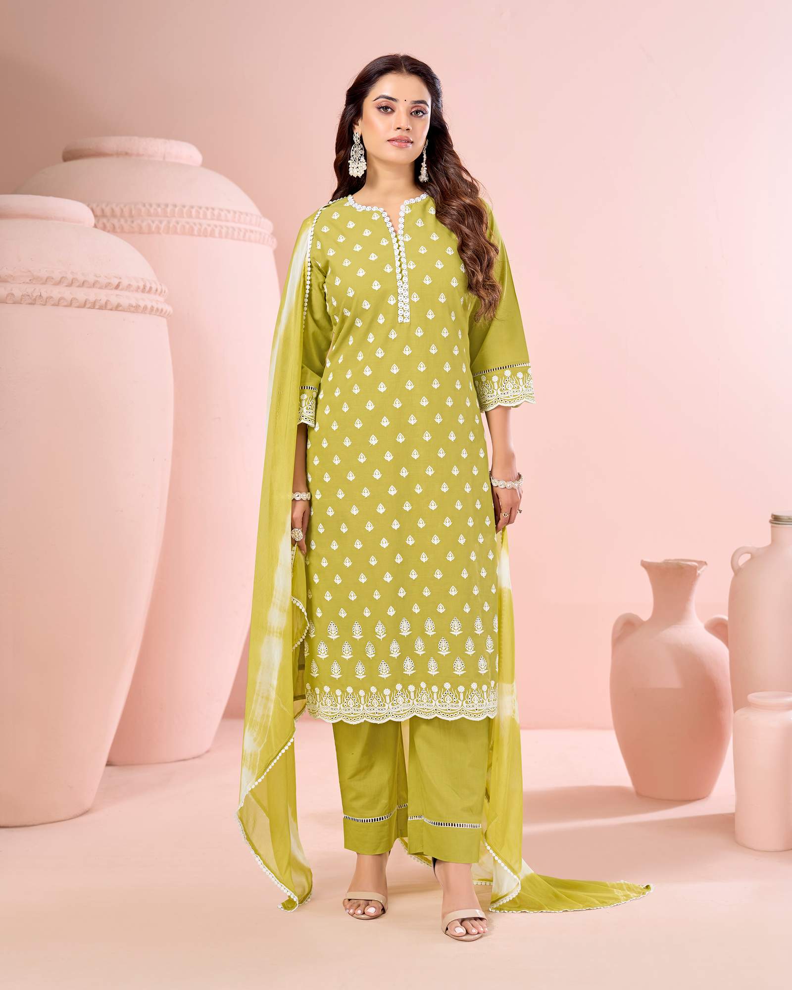 light-green-pure-cotton-schiffli-embroidered-straight-kurta-set-dupatta