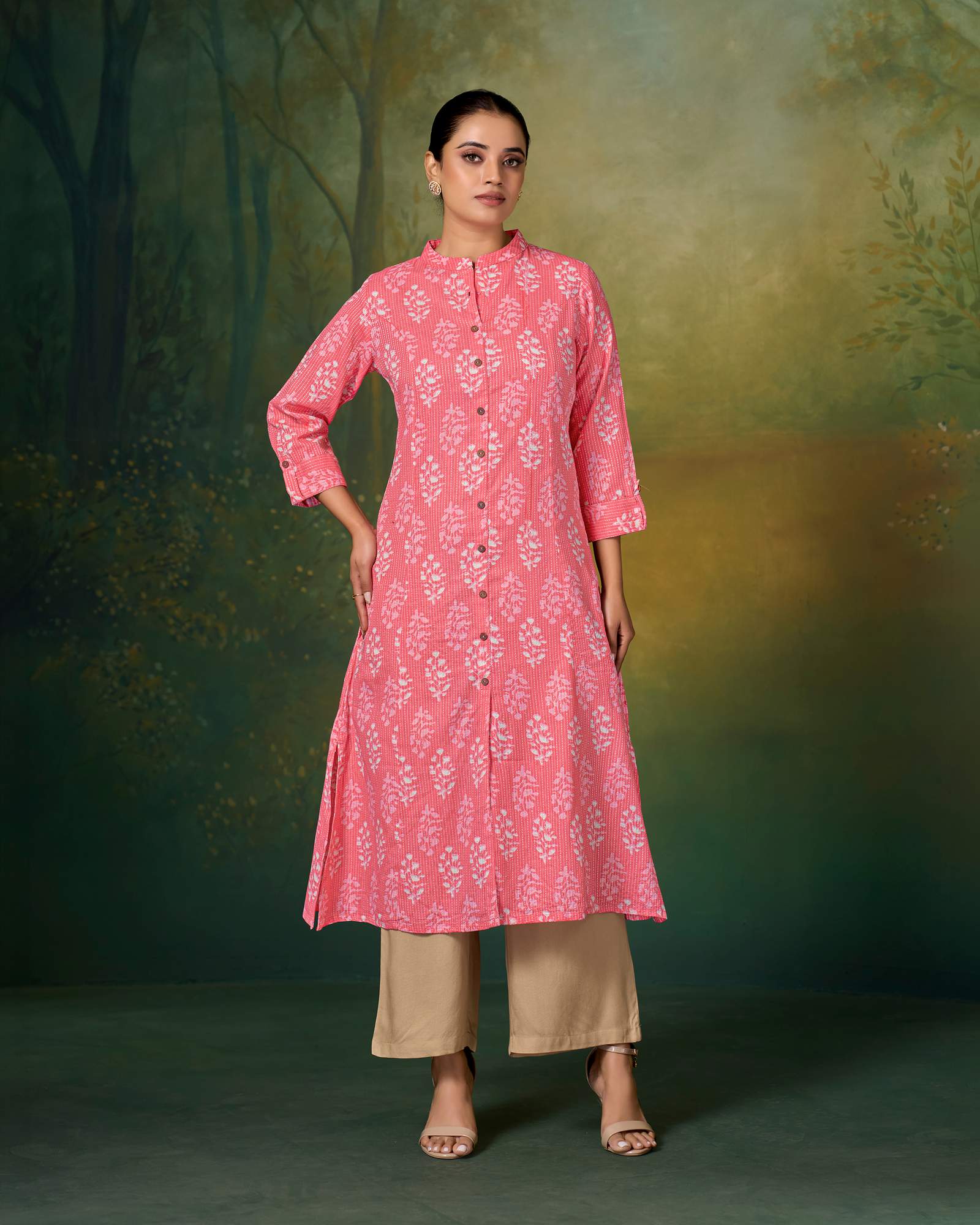 women-pink-cotton-ethnic-motifs-a-line-kurta