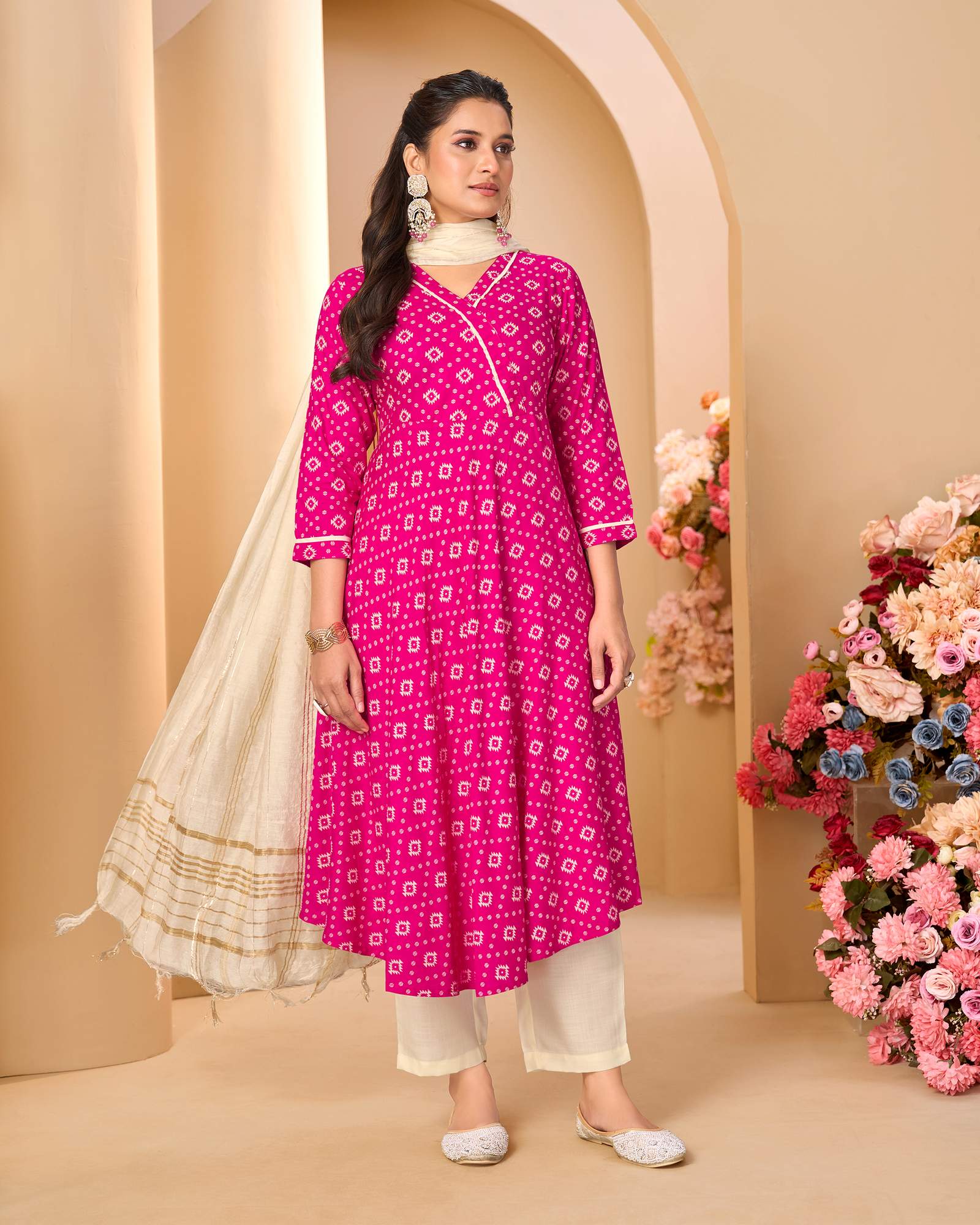 pink-viscose-rayon-printed-kurta-set-for-women