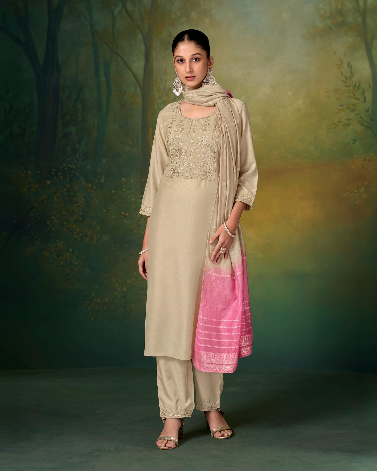 cream-roman-silk-embroidered-with-sequined-work-kurta-set-with-dupatta-for-women